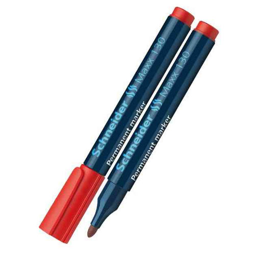 Picture of SCHNEIDER PERMANENT MARKER BULLET RED